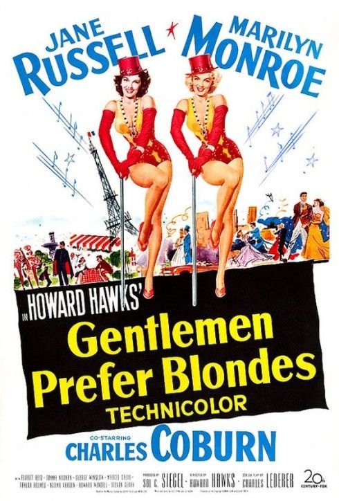 Fashion in the movie: Gentlemen Prefer Blondes 2